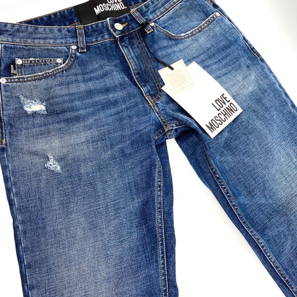 LOVE MOSCHINO Mens Jeans - Picture 3 of 11